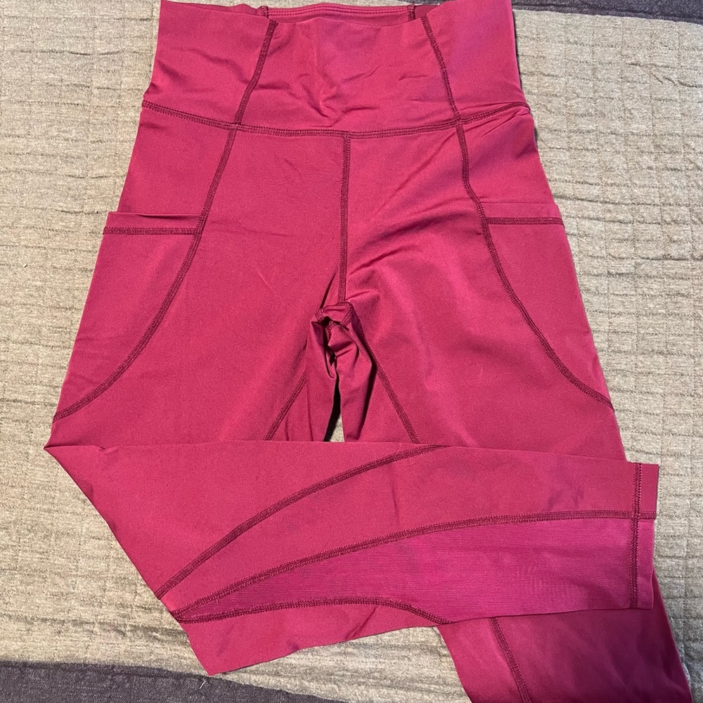 P'tula Women's red leggings